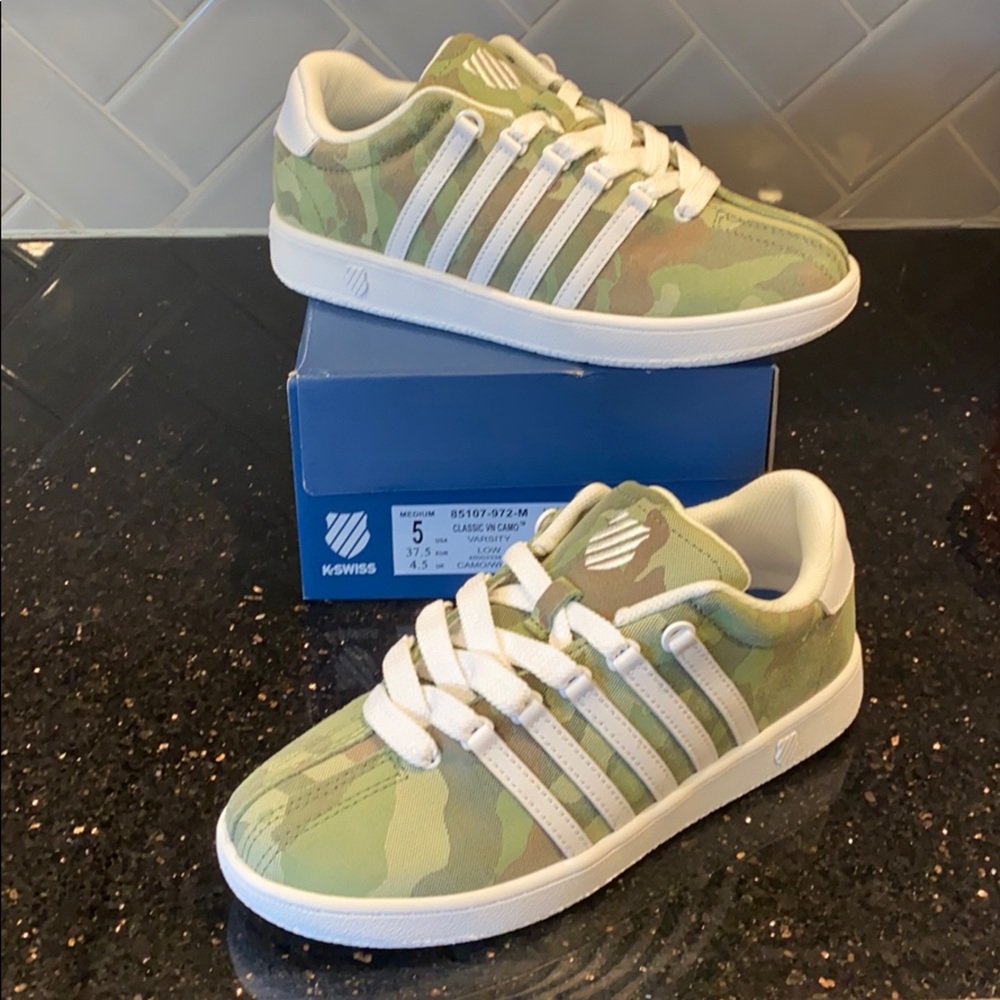 K-Swiss Camouflage Sneakers